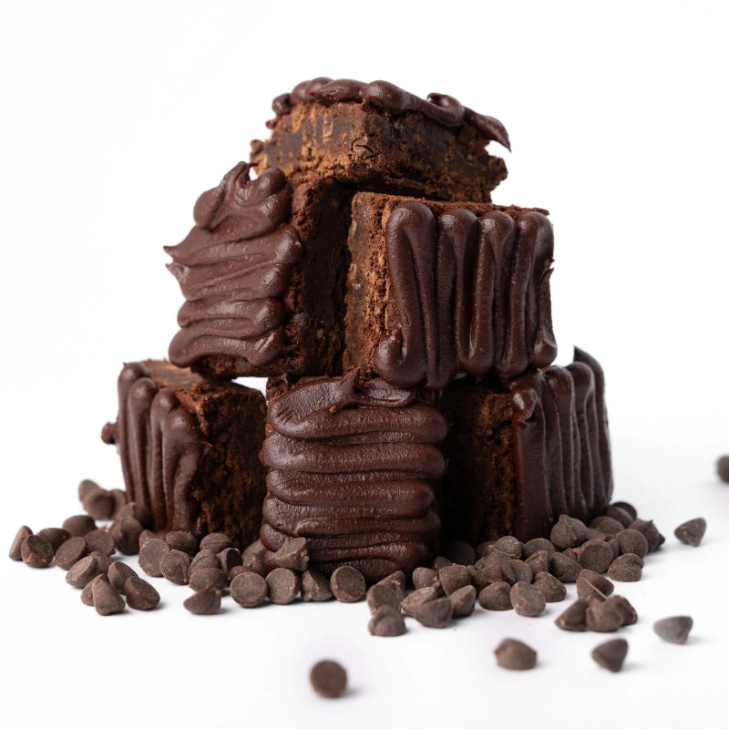 Fudge Frosted Brownie Bites